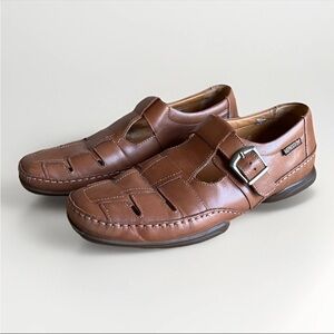Mephisto Shoes Mens Size 10.5 Fisherman Sandals Leather Comfort Walking Casual